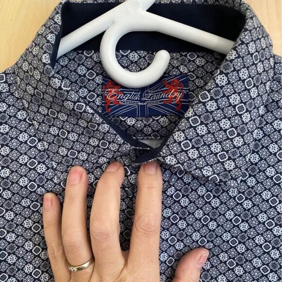Men’s ENGLISH LAUNDRY long sleeve button down shirt. Size M. New without tags. - Picture 2 of 8